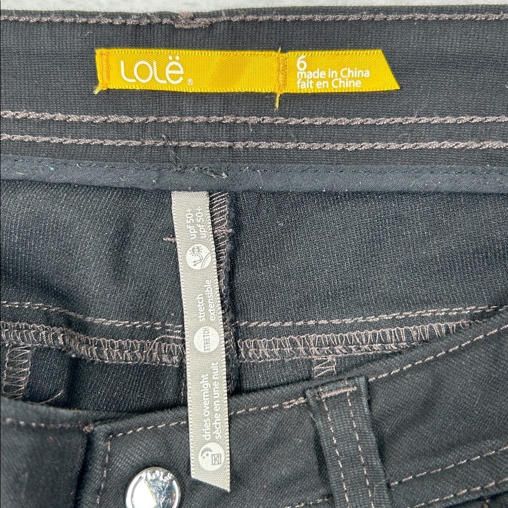 Lole Black Women's Bermuda Shorts - Picture 4 of 8